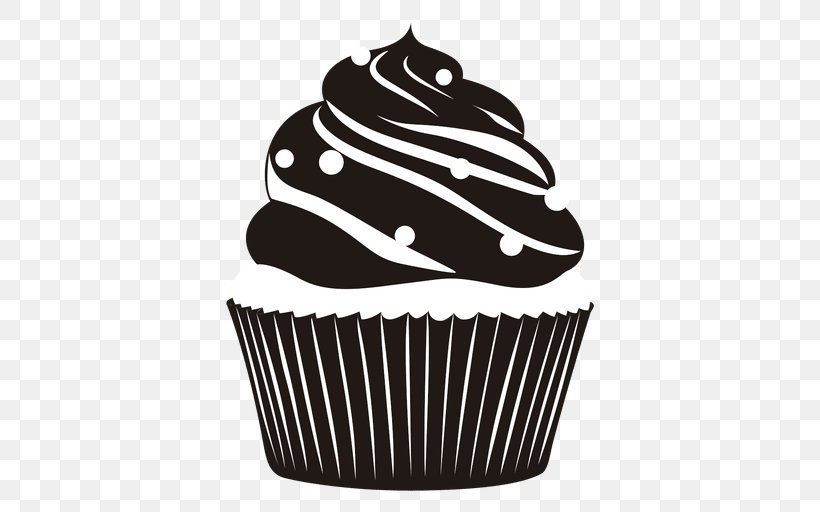 Red Velvet Cake Cupcake Frosting & Icing, PNG, 512x512px, Red Velvet Cake, Baker, Baking Cup, Black, Black And White Download Free