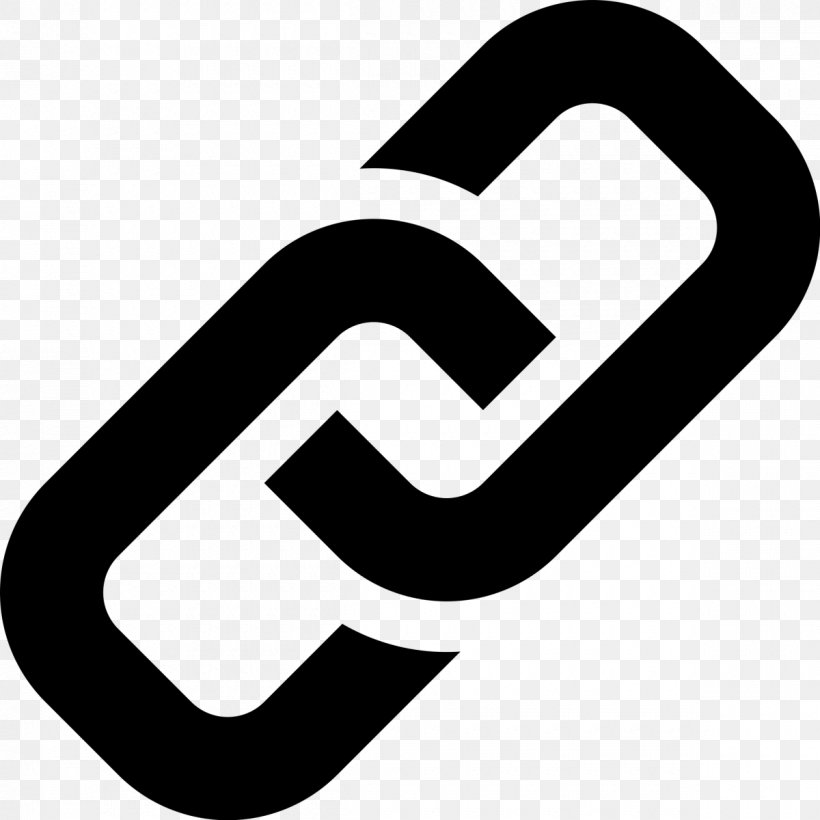 Hyperlink Symbol, PNG, 1200x1200px, Hyperlink, Area, Black And White, Brand, Directory Download Free