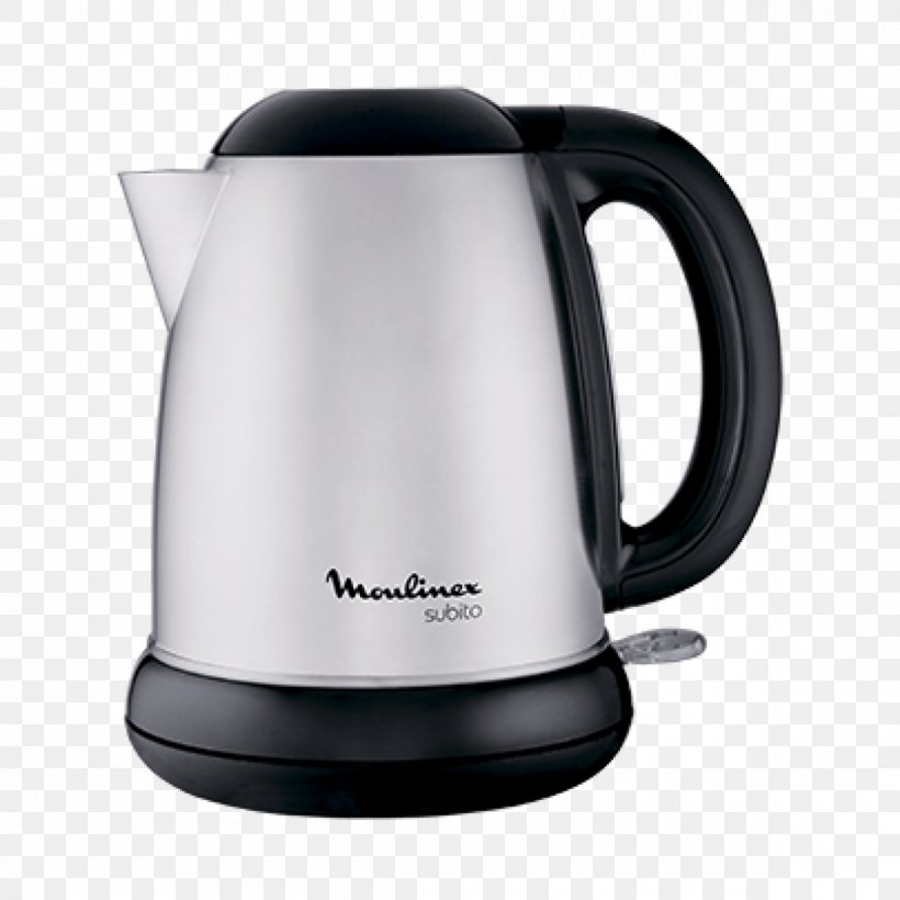 Electric Kettle Moulinex Kitchen Stainless Steel, PNG, 1200x1200px, Kettle, Blender, Drink, Electric Kettle, Electricity Download Free