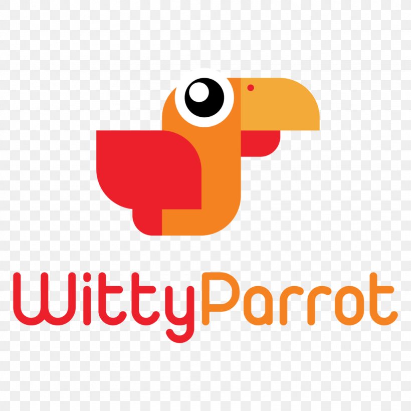 Logo Marketing WittyParrot Management, PNG, 1024x1024px, Logo, Area, Artwork, Beak, Bird Download Free