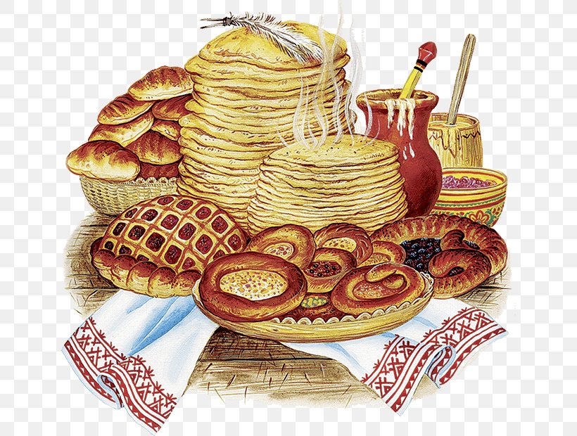 Maslenitsa Pancake It's Not All Shrovetide For The Cat Holiday Portable Network Graphics, PNG, 647x620px, Maslenitsa, American Food, Baked Goods, Bread, Breakfast Download Free