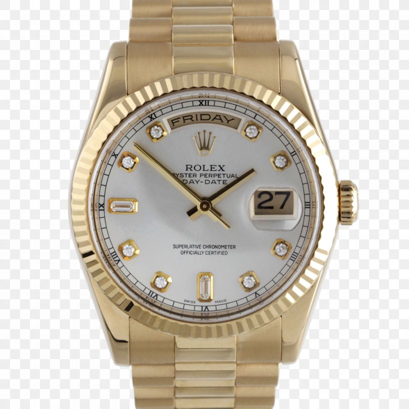 Rolex Datejust Watch Platinum Gold, PNG, 1000x1000px, Rolex, Brand, Colored Gold, Gold, Luneta Download Free