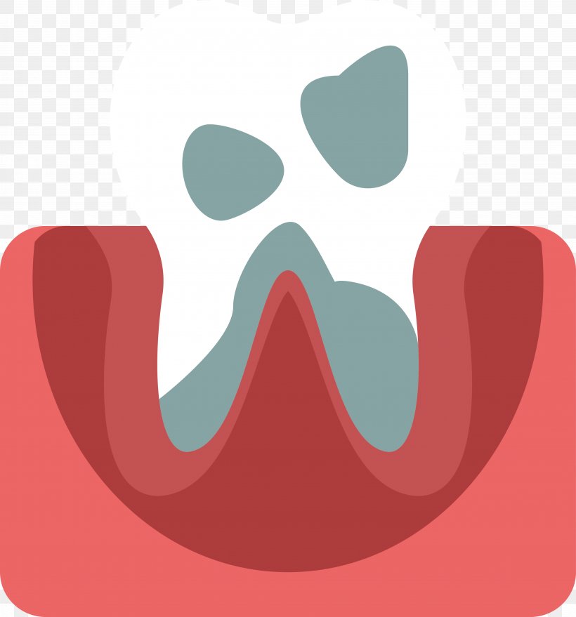 Tooth Decay Euclidean Vector Smile, PNG, 4109x4406px, Watercolor, Cartoon, Flower, Frame, Heart Download Free