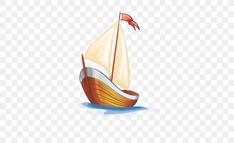 Cartoon Sailing Ship Clip Art, PNG, 500x500px, Cartoon, Boat, Caravel, Motif, Qversion Download Free