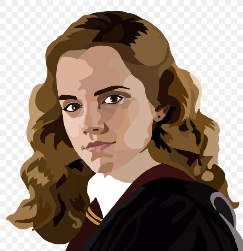 Hermione Granger Harry Potter And The Philosopher's Stone Ron Weasley Draco Malfoy Emma Watson, PNG, 1024x1060px, Watercolor, Cartoon, Flower, Frame, Heart Download Free