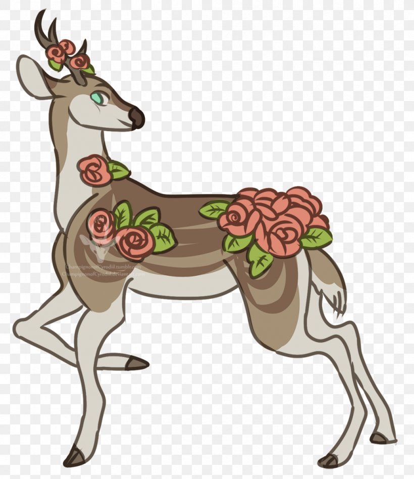 Reindeer Horse Mammal Clip Art Pack Animal, PNG, 1037x1200px, Reindeer, Antler, Character, Deer, Fauna Download Free