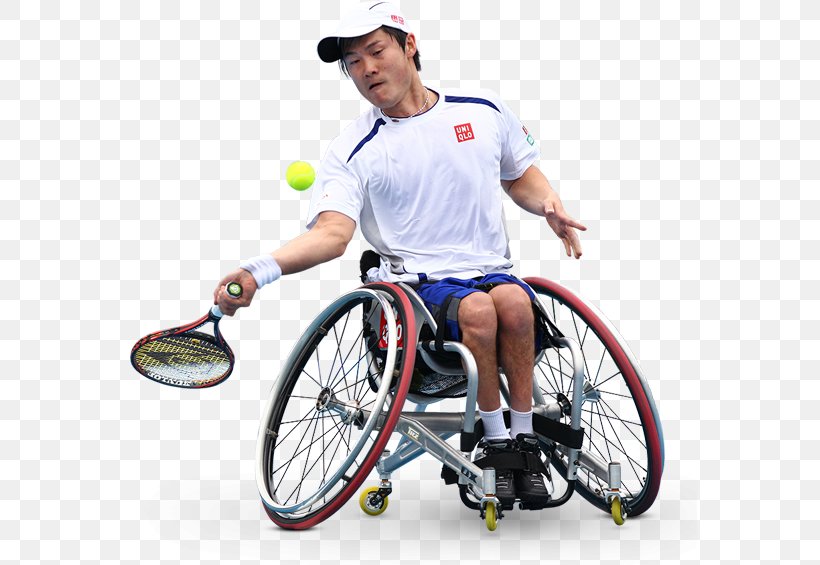 Paralympic Games Wheelchair Tennis Disabled Sports Racket, PNG, 575x565px, Paralympic Games, Athlete, Bicycle Accessory, Bicycle Frame, Bicycle Part Download Free