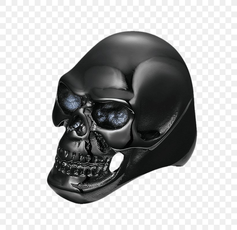 Titanium Ring Skull Stainless Steel, PNG, 600x798px, Titanium Ring, Bicycle Helmet, Bone, Gold, Headgear Download Free