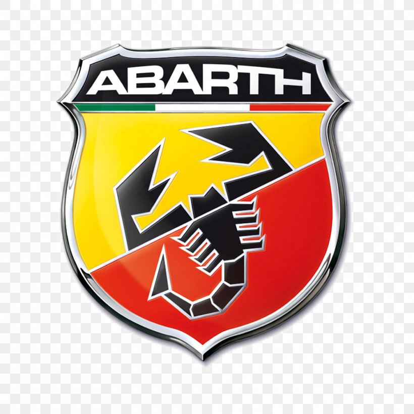 Abarth Fiat 500 Fiat Automobiles Car, PNG, 1000x1000px, Abarth, Abarth 124 Rally, Abarth 595, Badge, Brand Download Free