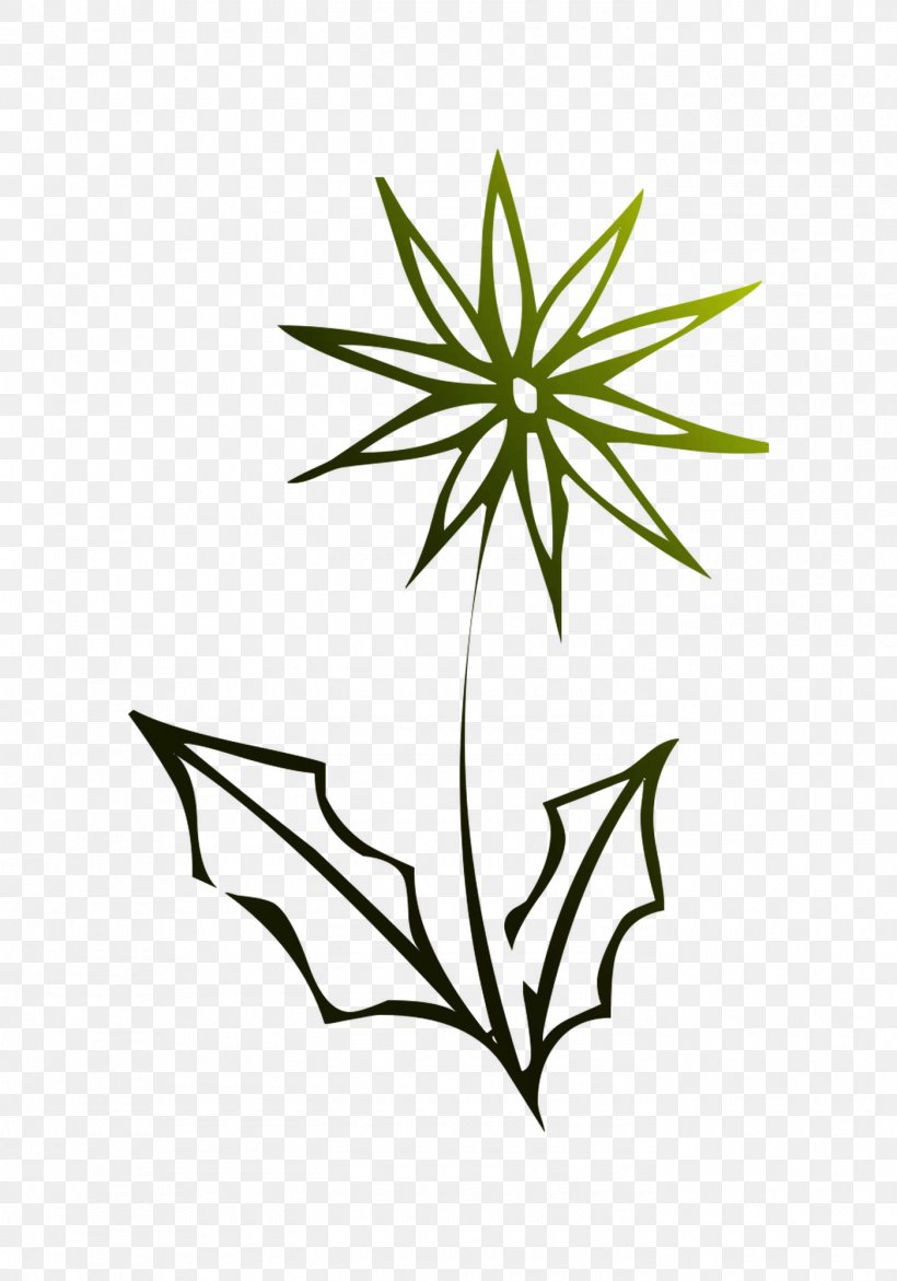Flower Plant Stem Leaf Clip Art Line, PNG, 1400x2000px, Flower, Botany, Chlorophyta, Flowering Plant, Grass Download Free