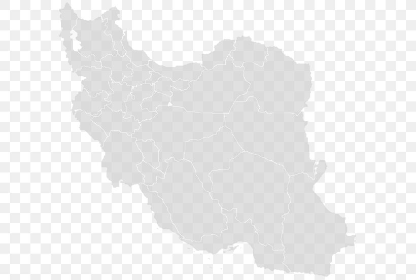 Outline Of Iran Blank Map Wikipedia, PNG, 600x552px, Iran, Black And White, Blank Map, English, Information Download Free