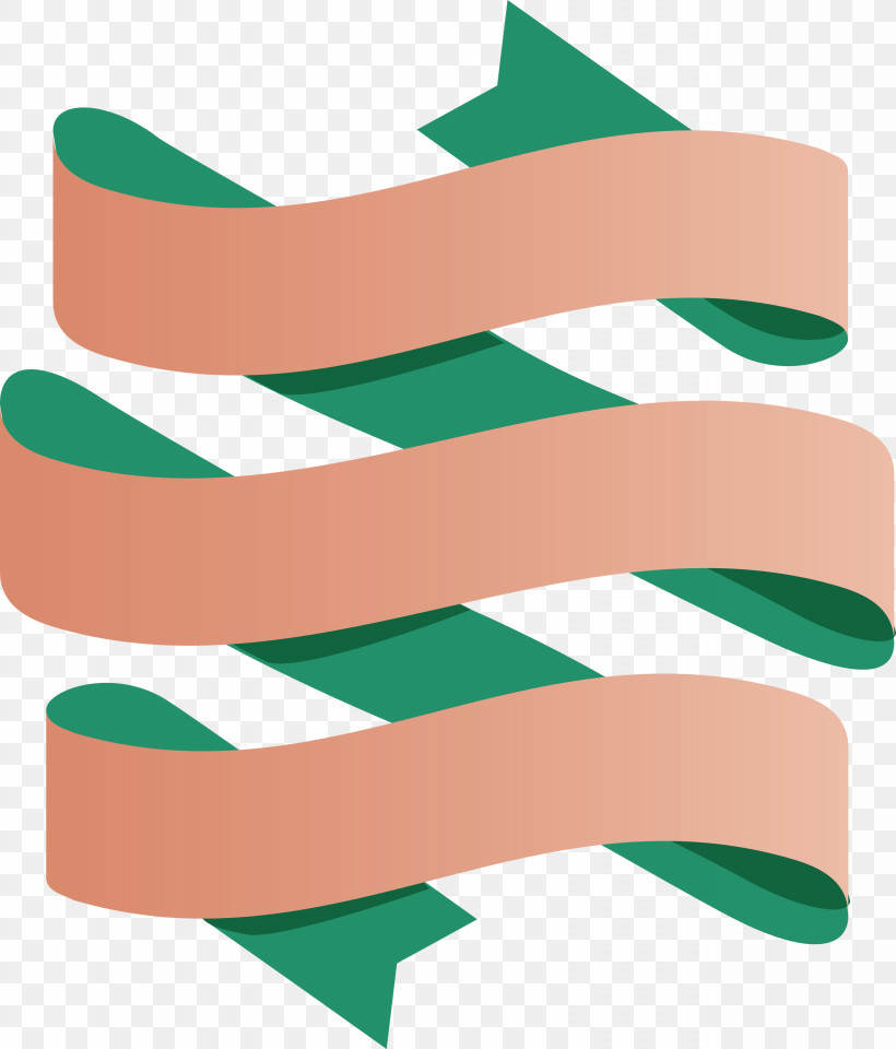 Ribbon Multiple Ribbon, PNG, 2562x3000px, Ribbon, Green, Line, Multiple Ribbon Download Free
