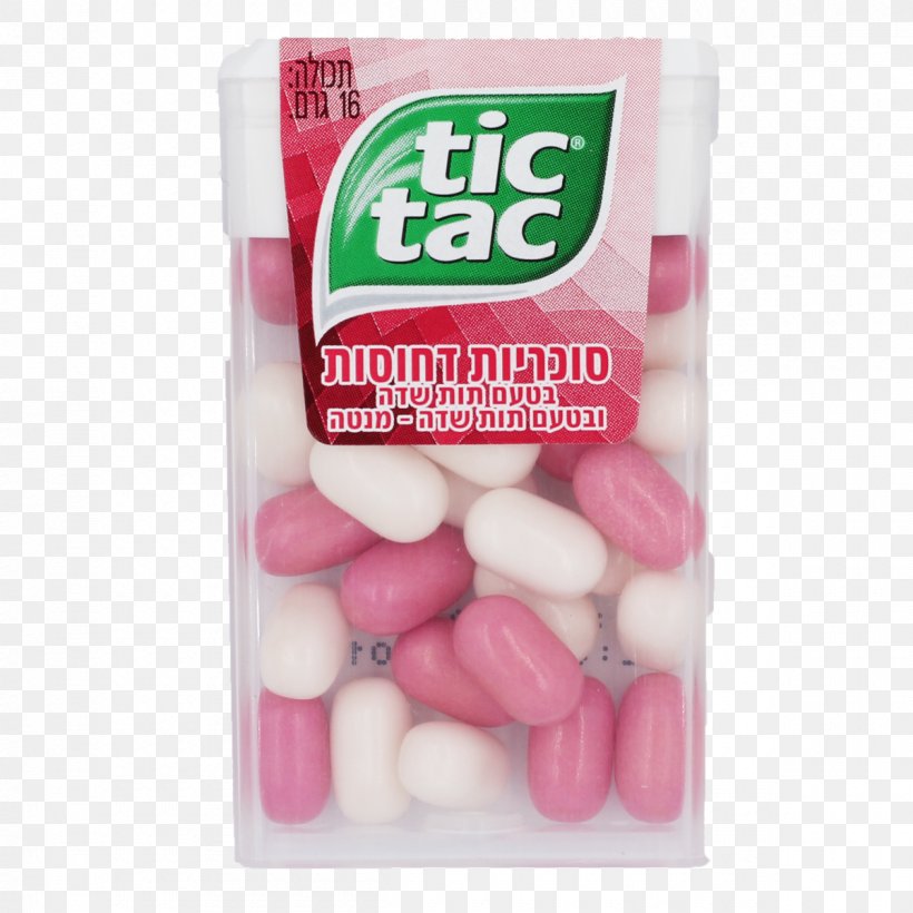 Tic Tac Candy Mint Mentha Spicata Strawberry, PNG, 1200x1200px, Tic Tac, Airheads, Banana, Candy, Cherry Download Free