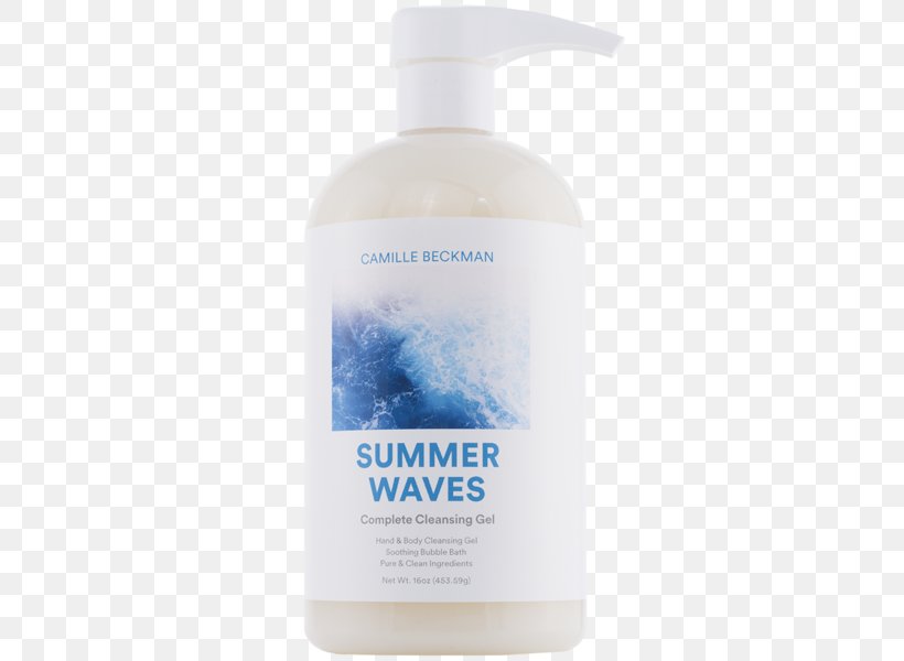 Lotion Camille Beckman Glycerine Hand Therapy Cream Summer Waves Liquid, PNG, 600x600px, Lotion, Body Wash, Cream, Liquid, Shower Gel Download Free