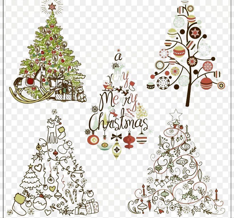 Santa Claus Christmas Tree Christmas Ornament Clip Art, PNG, 800x763px, Santa Claus, Body Jewelry, Christmas, Christmas Card, Christmas Decoration Download Free