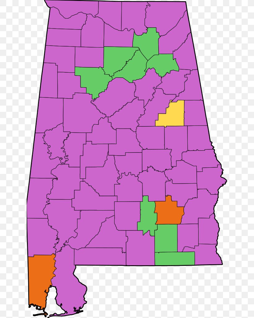 Alabama Map Pink M Line Tuberculosis, PNG, 647x1024px, Alabama, Area, County, Magenta, Map Download Free