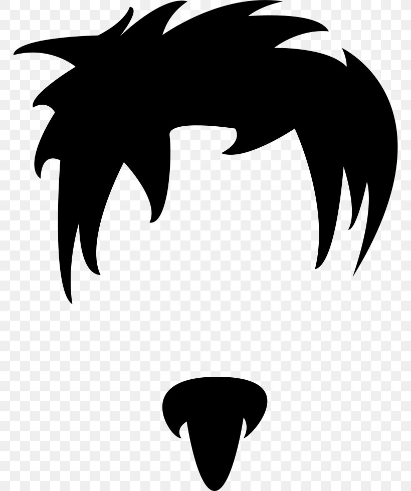 Beard Clip Art, PNG, 768x980px, Beard, Artwork, Black, Black And White, Fictional Character Download Free