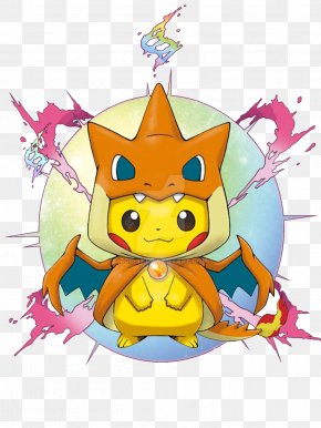 pikachu with charizard hat pokémon go