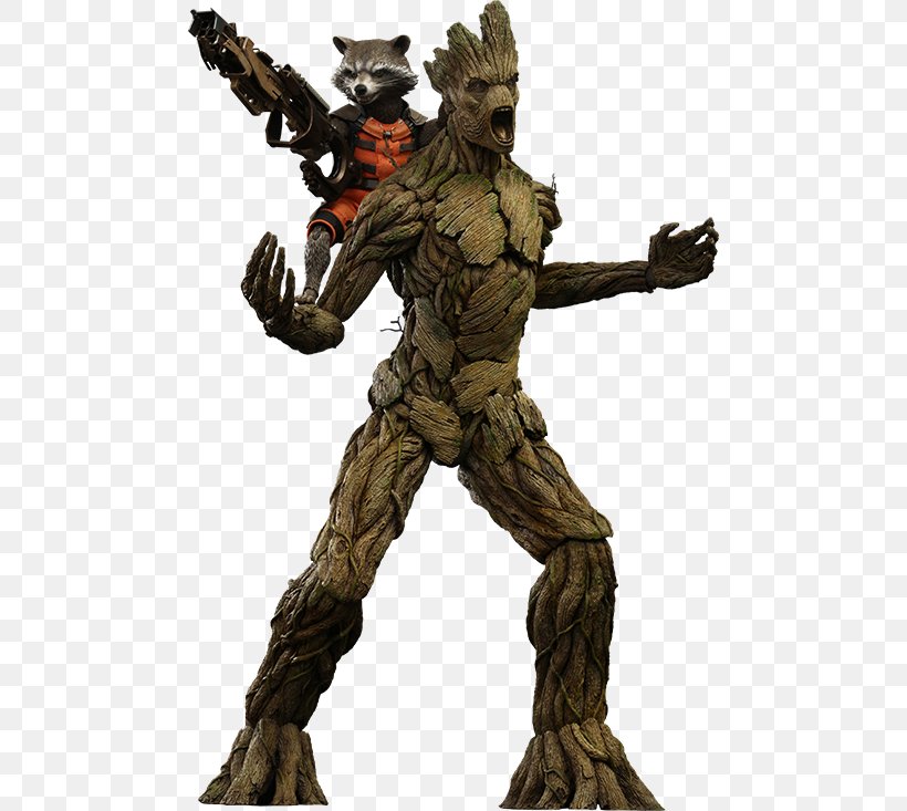 Rocket Raccoon Groot Gamora Star-Lord Drax The Destroyer, PNG, 480x733px, 16 Scale Modeling, Rocket Raccoon, Action Figure, Action Toy Figures, Drax The Destroyer Download Free