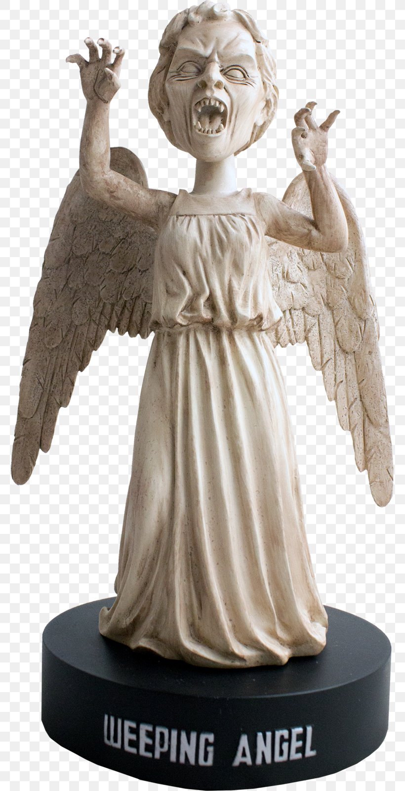 Statue Doctor Weeping Angel Bobblehead Figurine, PNG, 775x1600px, Statue, Angel, Blink, Bobblehead, Classical Sculpture Download Free