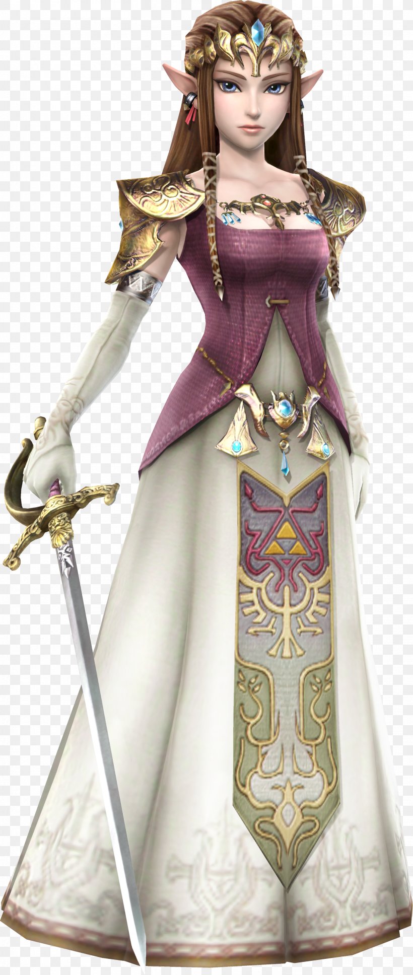 The Legend Of Zelda: Twilight Princess HD Hyrule Warriors Zelda II: The Adventure Of Link The Legend Of Zelda: Skyward Sword The Legend Of Zelda: Ocarina Of Time, PNG, 1509x3564px, Hyrule Warriors, Costume, Costume Design, Fictional Character, Figurine Download Free