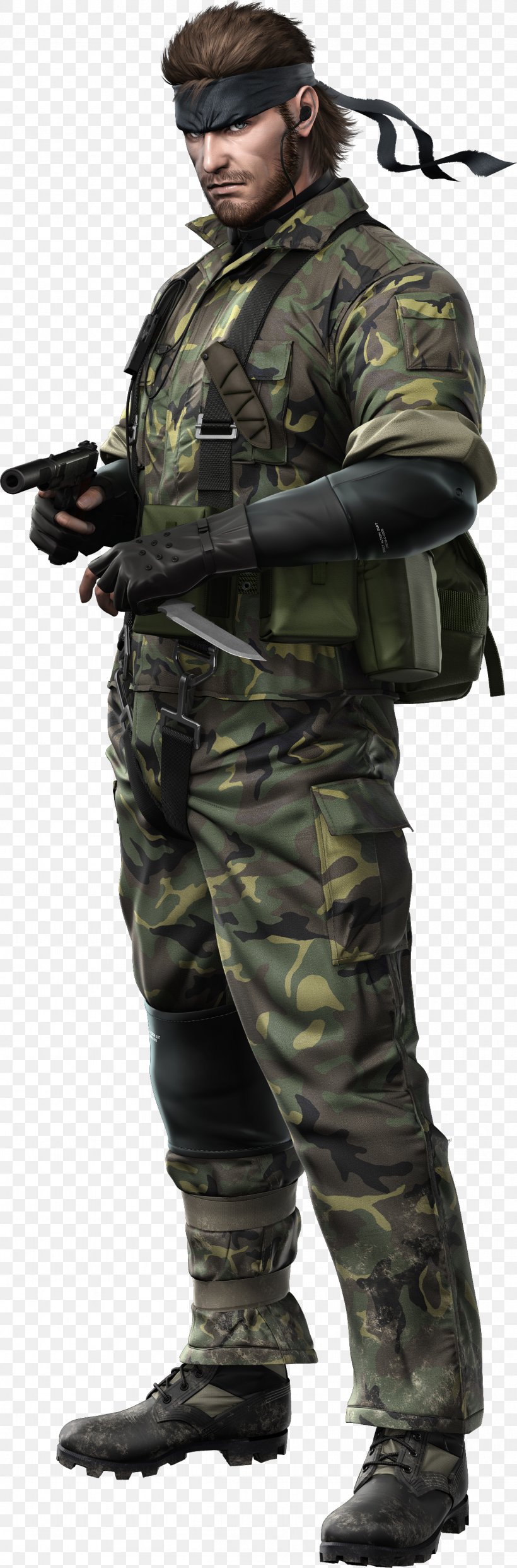 Metal Gear Solid 3: Snake Eater Metal Gear 2: Solid Snake Metal Gear Solid V: The Phantom Pain, PNG, 1268x3844px, Metal Gear Solid 3 Snake Eater, Army, Big Boss, Camouflage, Character Download Free