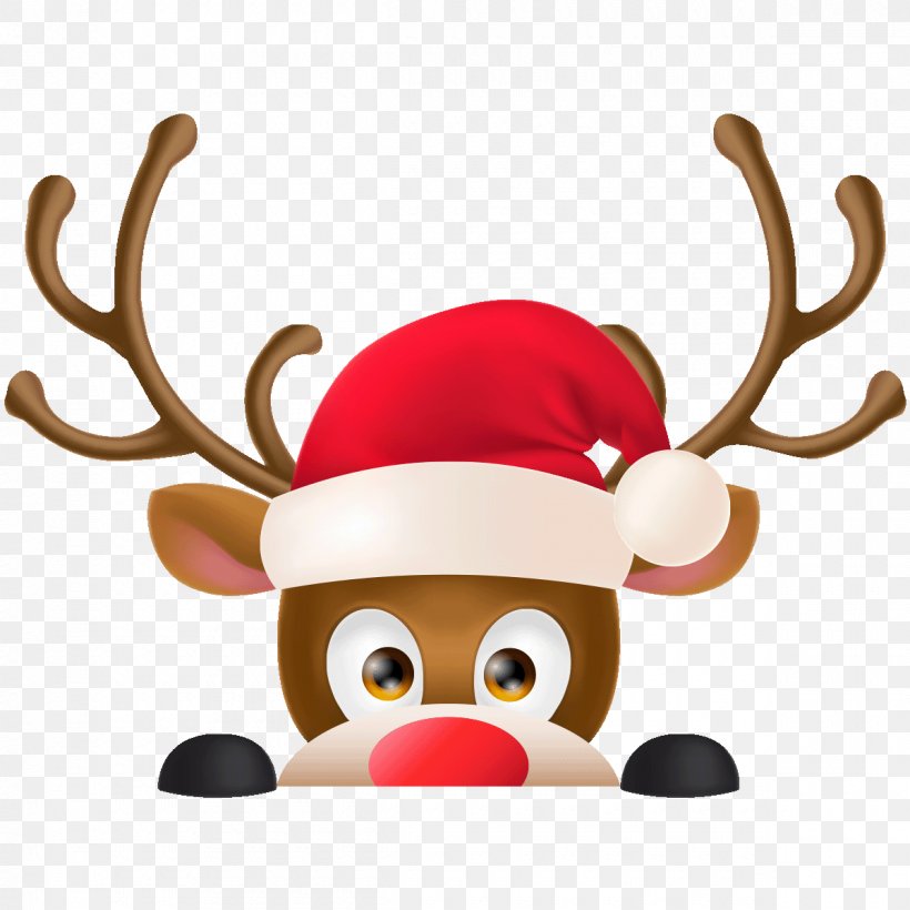 Reindeer Rudolph Santa Claus Christmas Day, PNG, 1200x1200px, Reindeer, Antler, Birthday, Christmas Day, Christmas Decoration Download Free