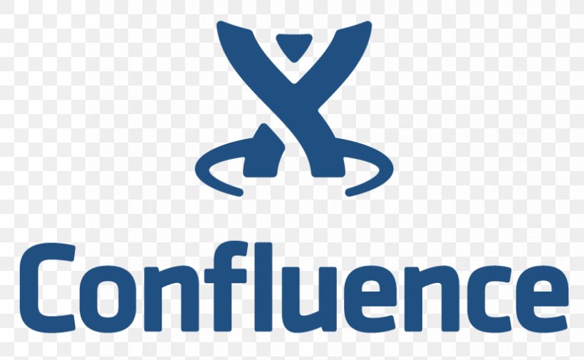 Confluence Atlassian Logo JIRA SharePoint, PNG, 827x510px, Confluence, Area, Atlassian, Brand, Computer Software Download Free