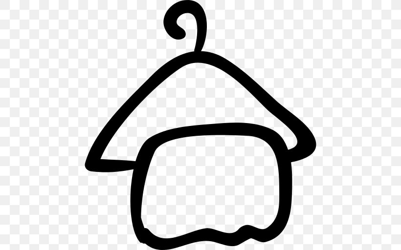 Handmade Icon, PNG, 512x512px, Towel, Blackandwhite, Clothes Hanger, Coloring Book, Line Art Download Free