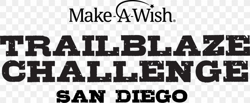 Trailblaze Challenge Colorado 2018 Make-A-Wish Foundation Of San Diego Make-A-Wish Central & Western North Carolina Make-A-Wish Hawaii, PNG, 1889x783px, Makeawish Foundation, Black And White, Brand, Child, Donation Download Free