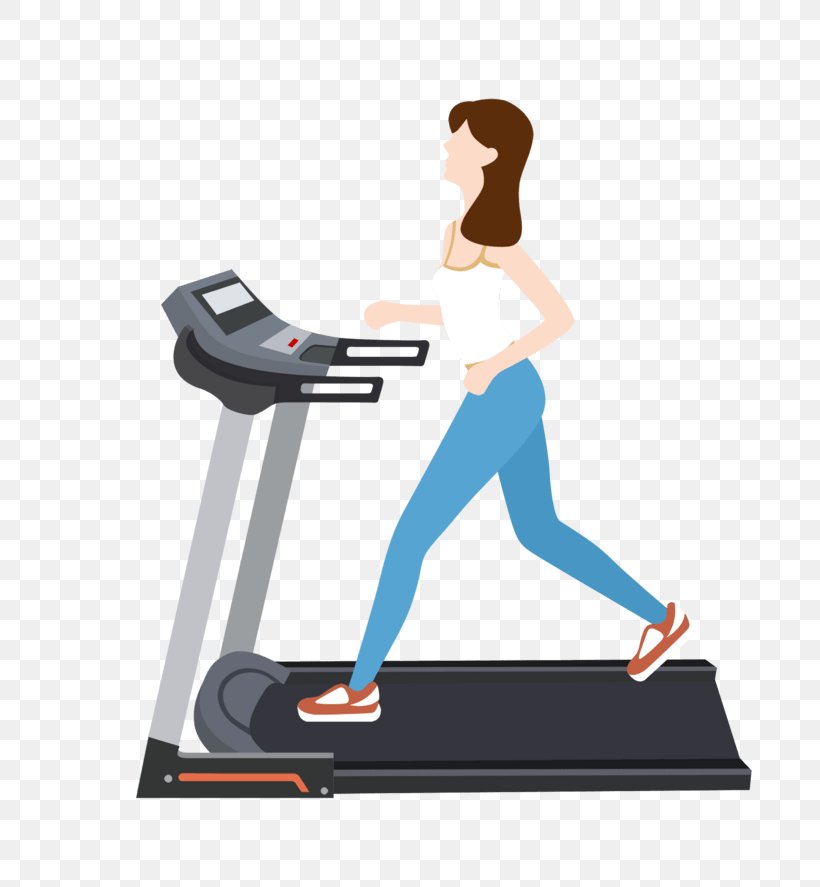 Treadmill Running Image Cartoon Design, PNG, 803x887px, Treadmill, Arm, Balance, Cartoon, Exercise Download Free
