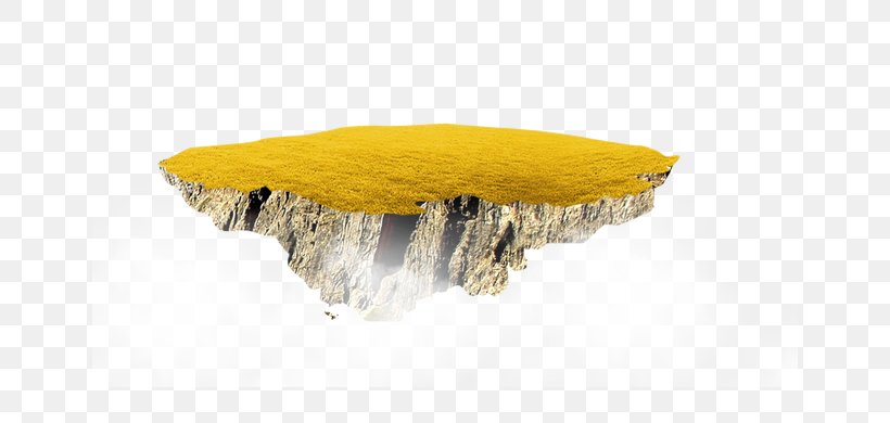 Yellow Island, PNG, 650x390px, Yellow Island, Designer, Euclidean Space, Floating Island, Island Download Free