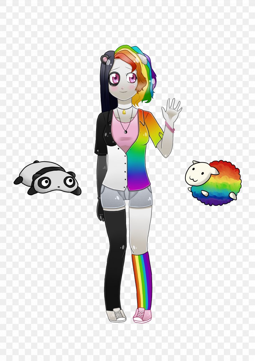 Drawing Rainbow Sheep Clip Art, PNG, 2480x3507px, Drawing, Art, Cartoon, Clothing, Costume Download Free
