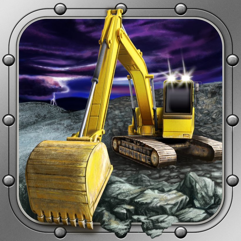 Excavator Game Free Arcade Simulator Android Loader, PNG, 1024x1024px, Arcade Simulator, Android, Architectural Engineering, Bucket, Digging Download Free
