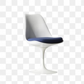 Tulips - Furniture Plastic Chair Cobalt Blue PNG