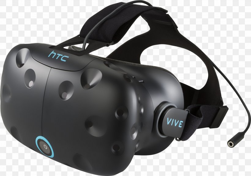 HTC Vive Hewlett-Packard Head-mounted Display Virtual Reality Headset PlayStation VR, PNG, 5155x3620px, 3d Computer Graphics, Htc Vive, Hardware, Headmounted Display, Headphones Download Free