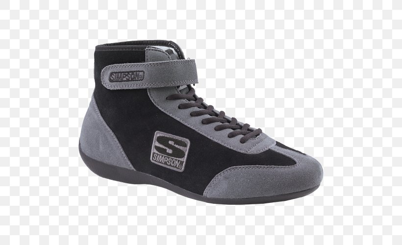 Shoe Size Simpson Performance Products High-top Boot, PNG, 500x500px, Shoe, Athletic Shoe, Auto Racing, Black, Boot Download Free