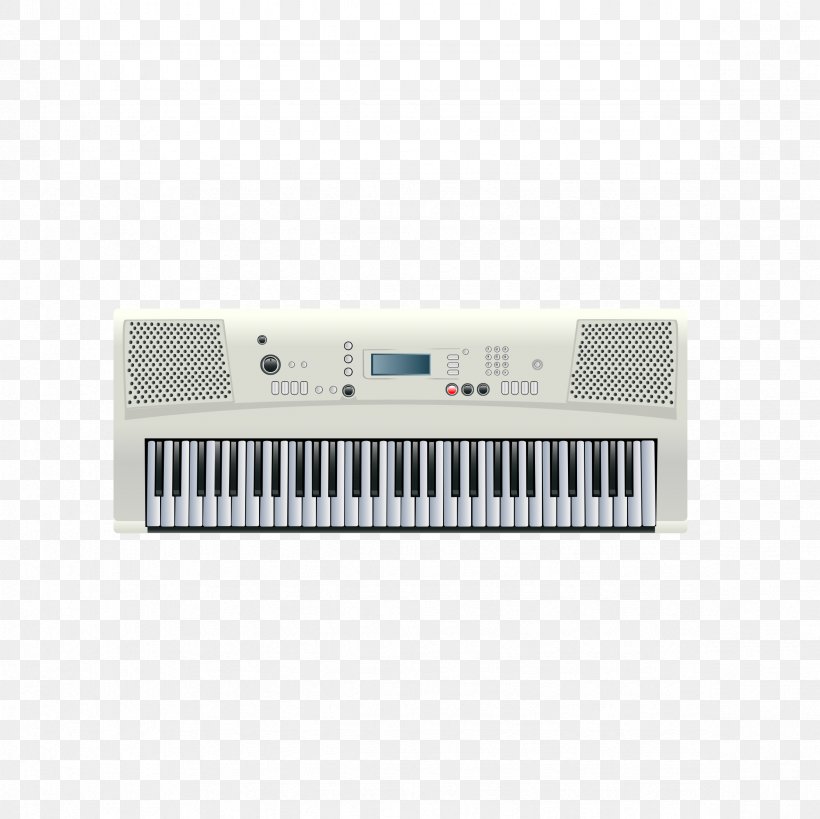 Digital Piano Electric Piano Electronic Keyboard Musical Keyboard Electronic Musical Instrument, PNG, 2362x2362px, Watercolor, Cartoon, Flower, Frame, Heart Download Free