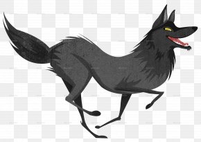 Horse - Gray Wolf White Rabbit Drawing PNG