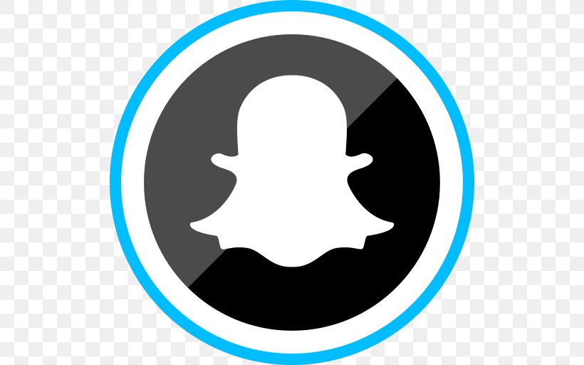 Social Media Snapchat Clip Art, PNG, 512x512px, Social Media, Area, Brand, Logo, Silhouette Download Free