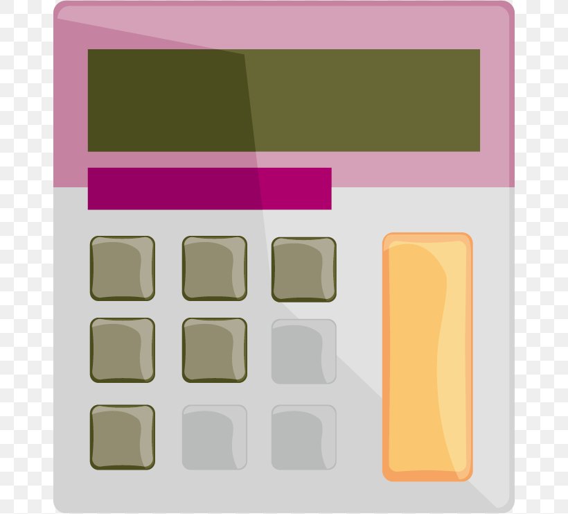 Calculator Euclidean Vector Computer File, PNG, 666x741px, Calculator, Calculation, Material, Pushbutton, Rectangle Download Free