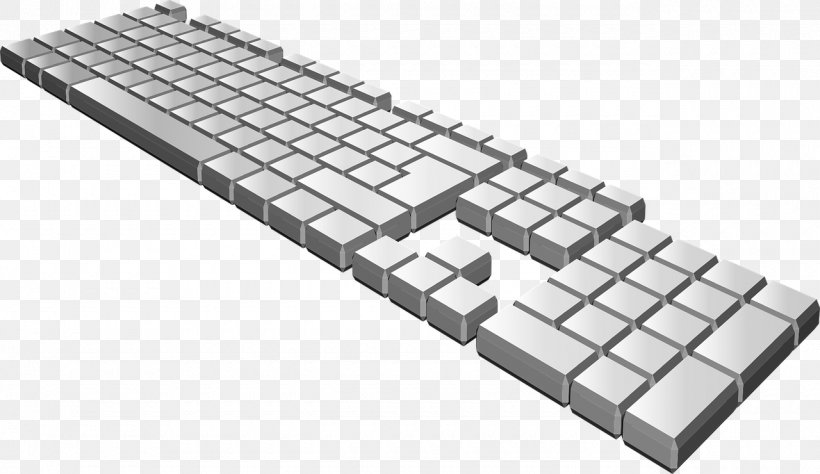 Computer Keyboard Clip Art, PNG, 1280x740px, 3d Computer Graphics, Computer Keyboard, Computer, Computer Component, Input Device Download Free