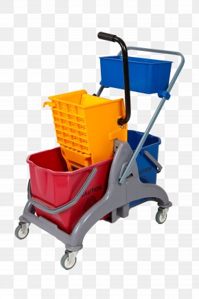 Bucket - Mop Floor Cleaning Bucket PNG