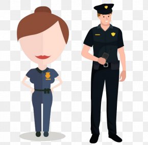 People Creative POLICE - Police Officer Security Guard Cartoon PNG
