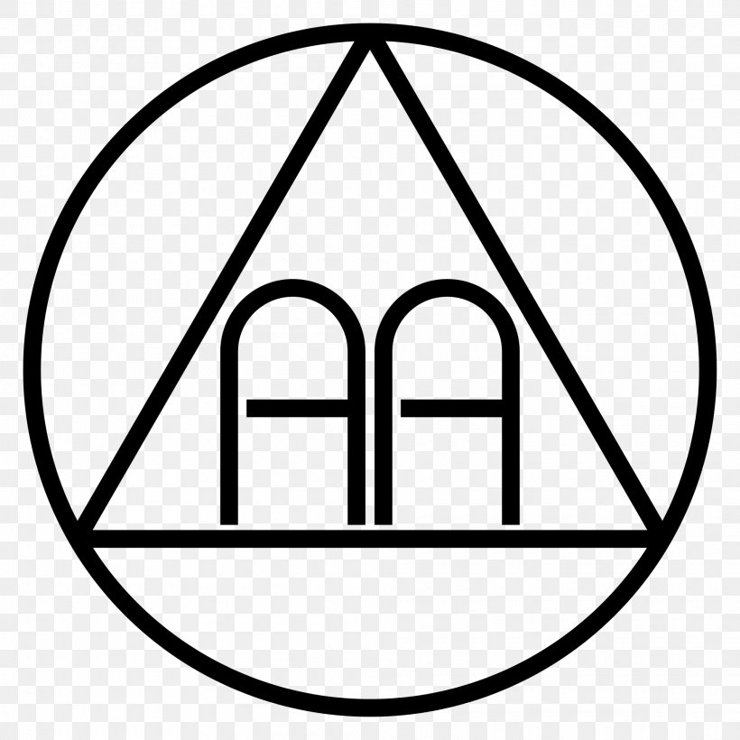 Alcoholics Anonymous Logo Twelve-step Program Alcoholism Saint Michael Lutheran Church, PNG, 1920x1920px, Alcoholics Anonymous, Addiction, Alcoholism, Anonymity, Area Download Free