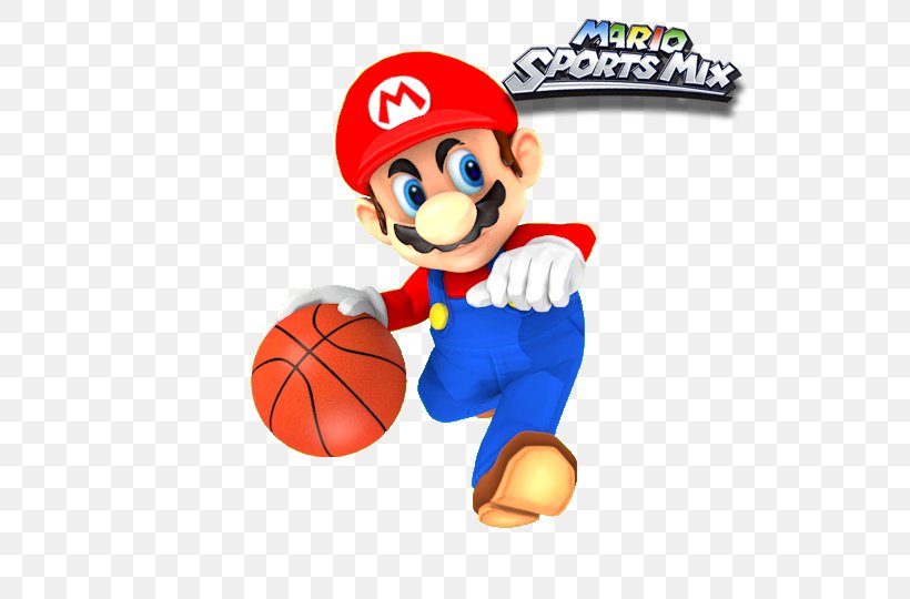 Super Mario Bros. Mario Hoops 3-on-3 Mario Sports Mix, PNG, 547x540px, Mario Bros, Ball, Basketball, Fictional Character, Finger Download Free