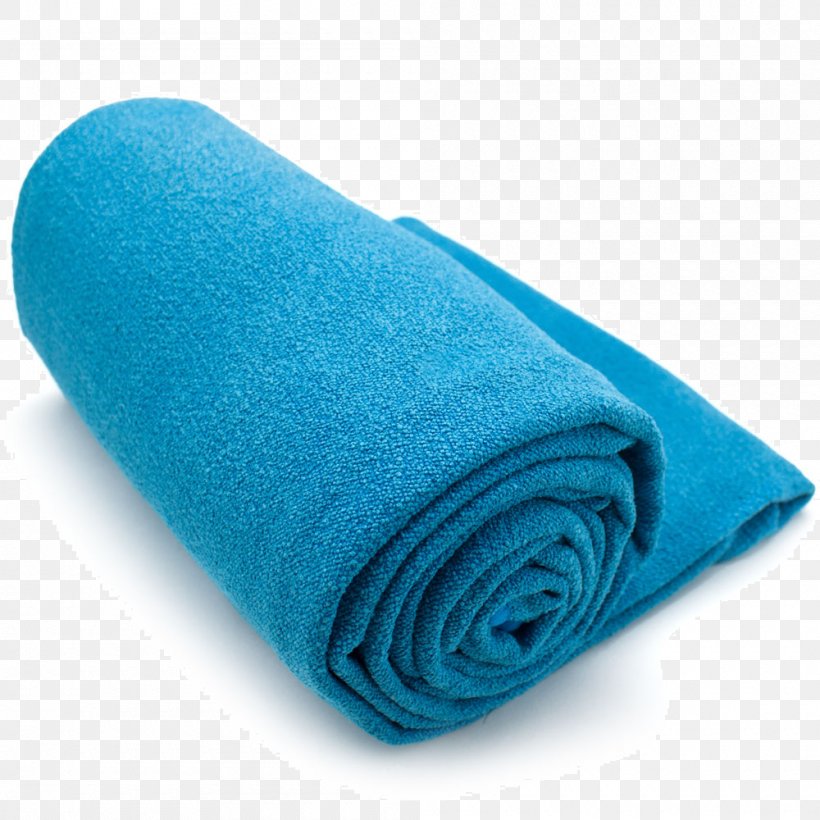 Towel Hot Yoga Yoga & Pilates Mats Exercise, PNG, 1000x1000px, Towel, Aqua, Bag, Bikram Yoga, Blue Download Free