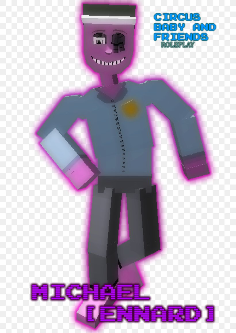 Five Nights At Freddy S Sister Location Roblox Role Playing Game Circus Character Png 691x1155px Watercolor Cartoon - light pink roblox symbol