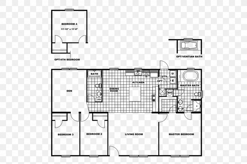Floor Plan Crossland Homes Candler Bedroom, PNG, 1590x1060px, Floor Plan, Area, Bathroom, Bedroom, Black And White Download Free