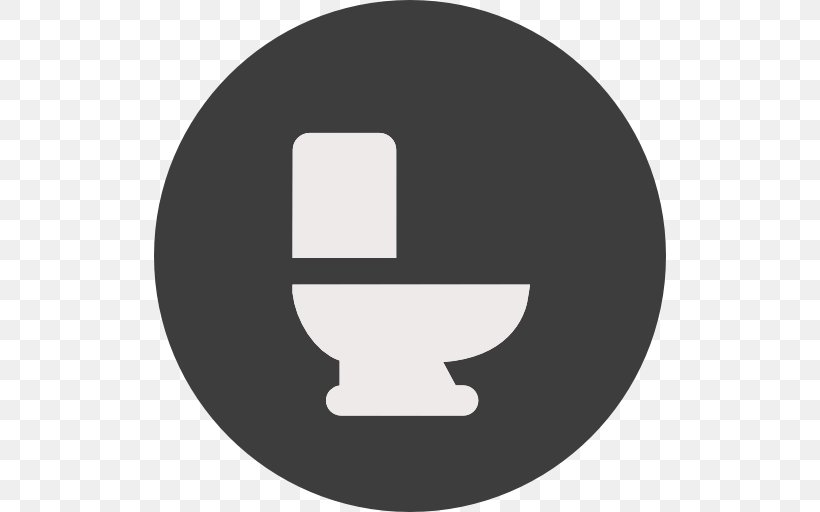 Public Toilet Bathroom, PNG, 512x512px, Toilet, Bathroom, Black And White, Flush Toilet, Home Download Free